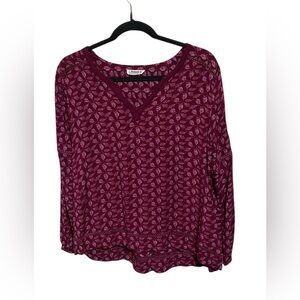 Mountain Khakis Floral Top Sz XL